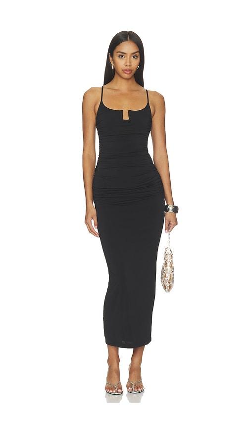 curaae by elliatt octavia gown dress in black. - size m (also in xs, s, xl)