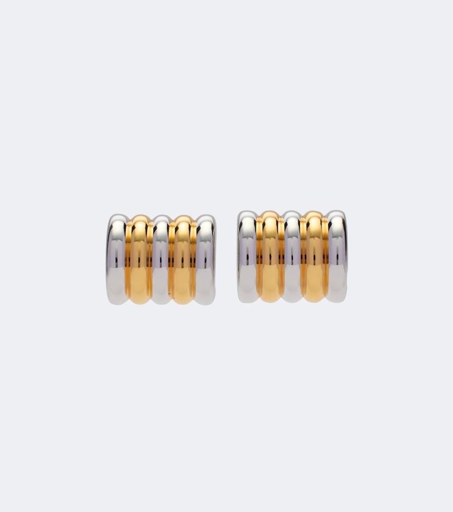 déhanche hollyhock hoop earrings