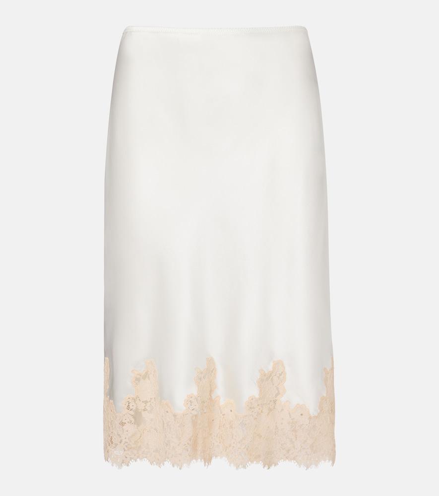 dôen elowette lace-trimmed silk longuette