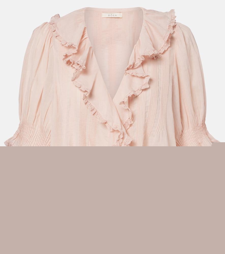 dôen henri cotton voile top