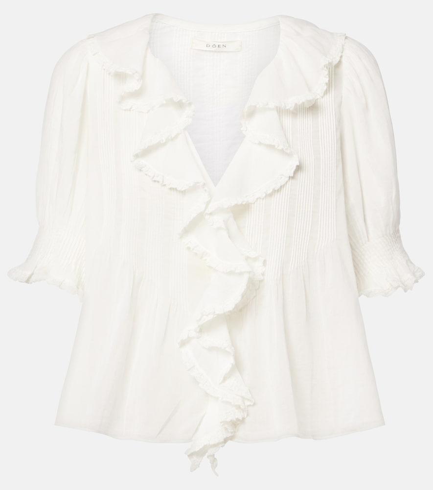dôen henri cotton voile top