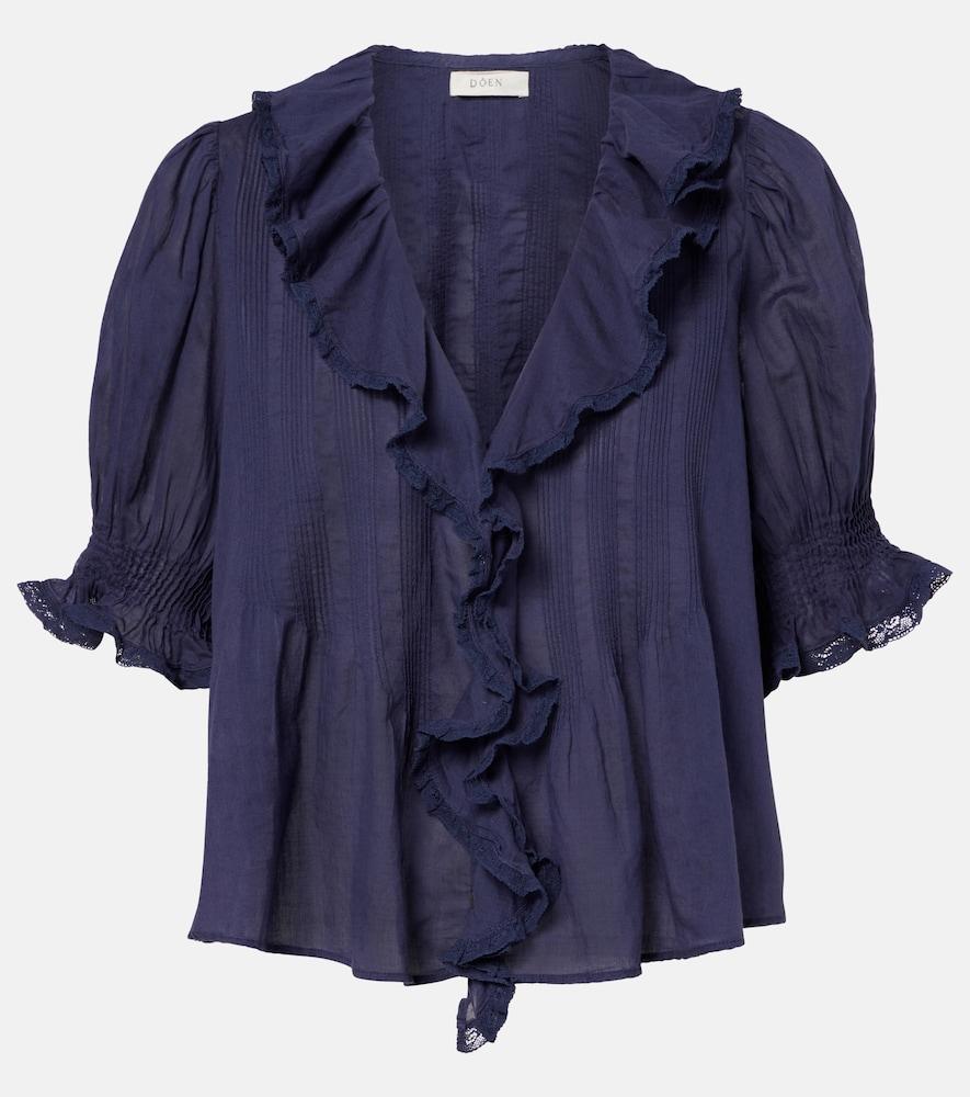 dôen henri cotton voile top