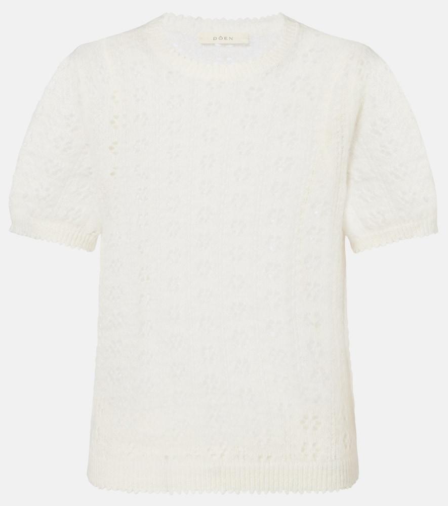 dôen monica alpaca and wool-blend sweater