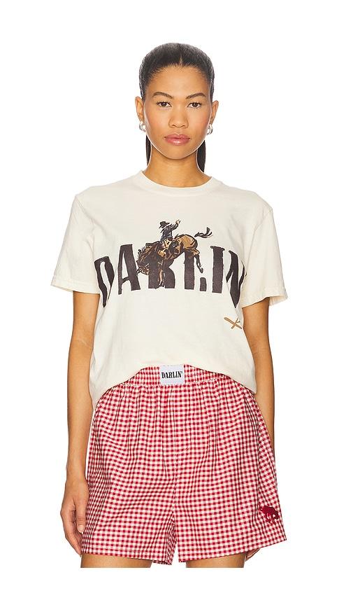 darlin bronco top in cream. - size m (also in s)