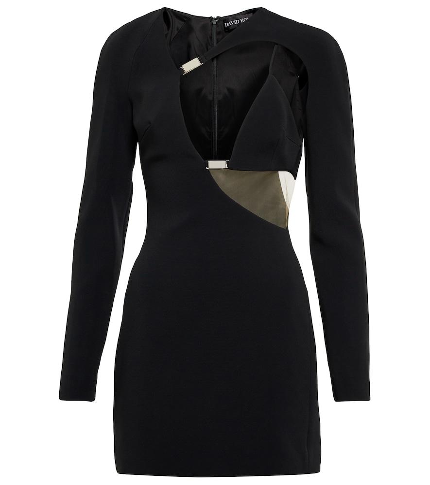 david koma cutout minidress