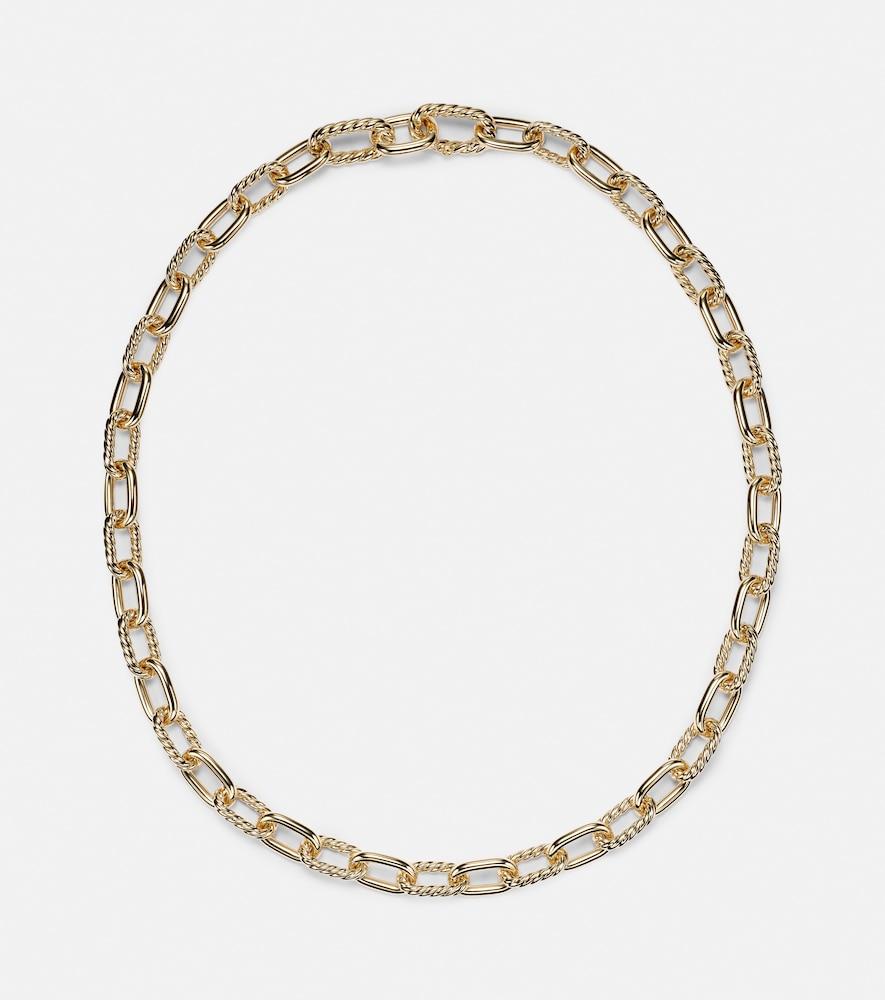 david yurman dy madison 18kt gold chain necklace