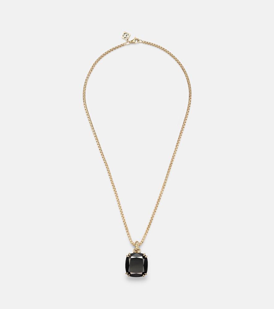 david yurman marbella 18kt gold necklace with onyx
