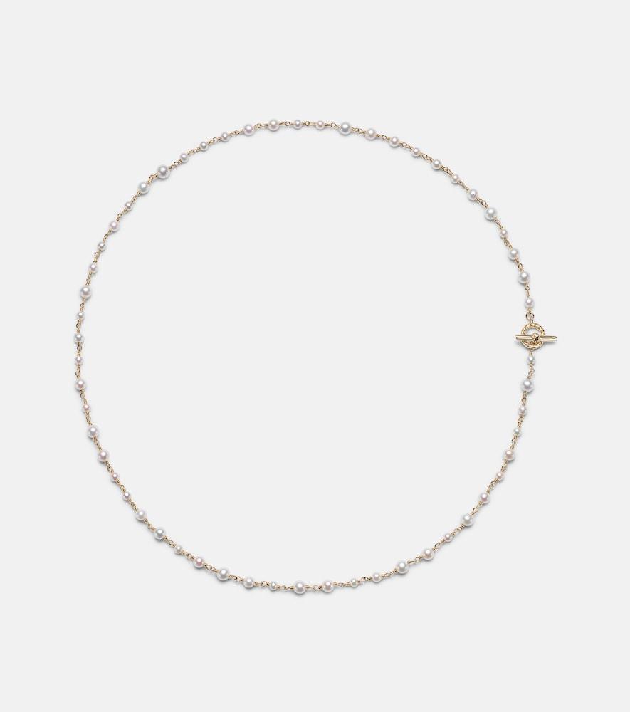david yurman pearl classics 18kt gold necklace with pearls