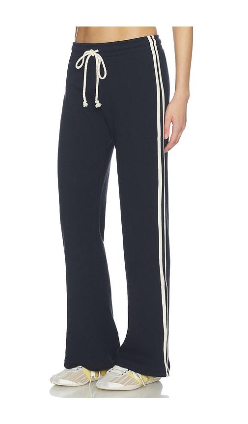 daydreamer solid track pant in black. - size l (also in m, s, xs)