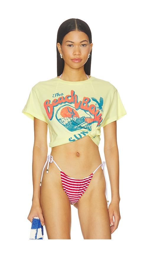 daydreamer the beach boys surf jam solo tee in yellow. - size l (also in xl)