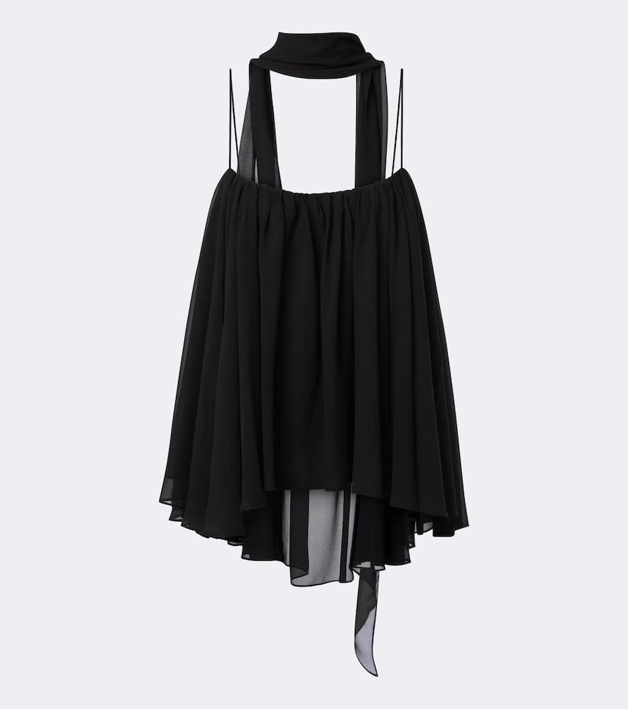 de la vali agapito georgette top