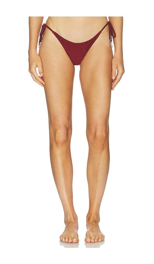 de rococo malis bottom in burgundy. - size l (also in s, xs, m, xl)