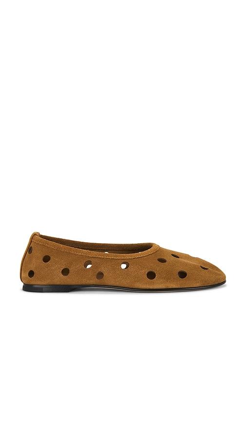 dear frances balla flat in tan. - size 36 (also in 37, 38, 40)