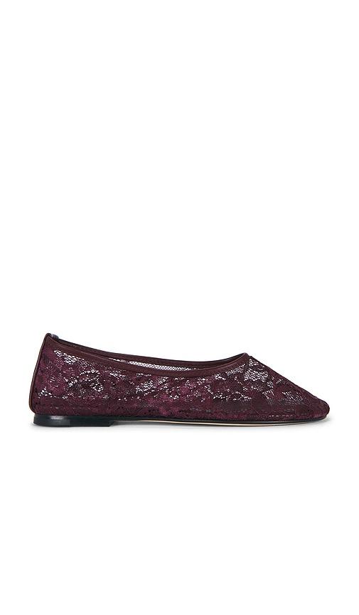 dear frances balla lace shoe in red. - size 36 (also in 37, 38)