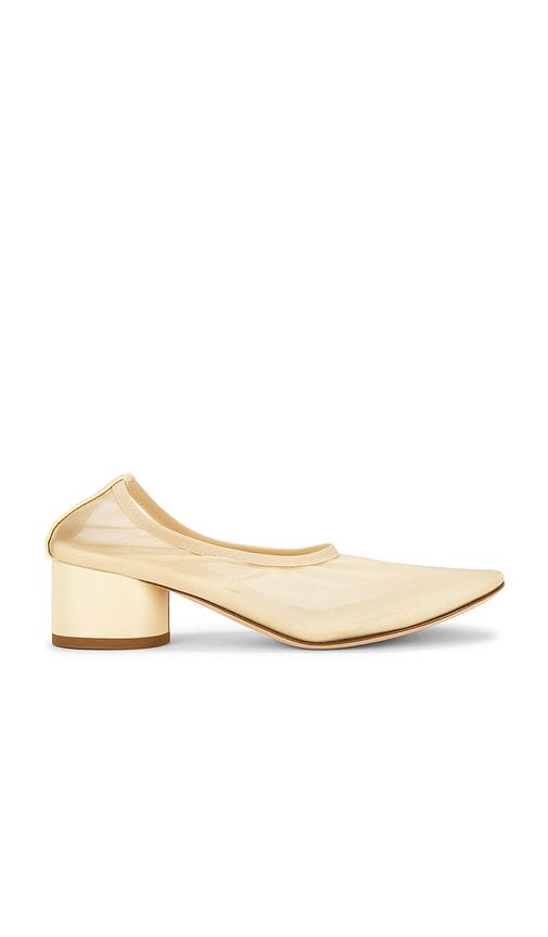 dear frances balla scrunch pump in cream. - size 37 (also in 38, 39, 40)