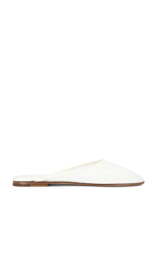 dear frances balla slipper in white. - size 38 (also in 40)