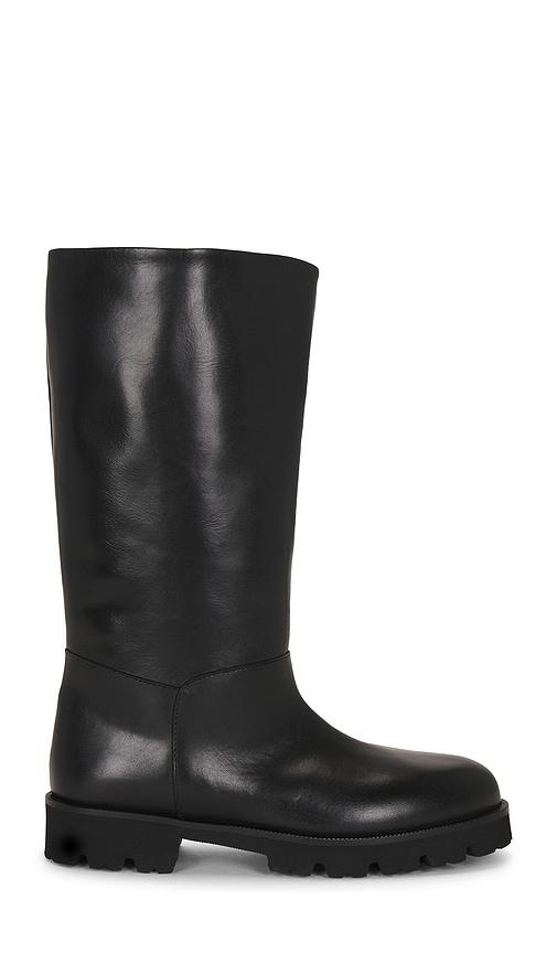 dear frances loch boot in black. - size 37 (also in 38, 39)