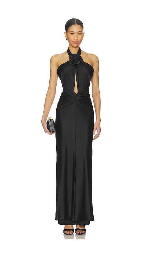 delfi drew dress in black. - size l (also in s, m, xl)