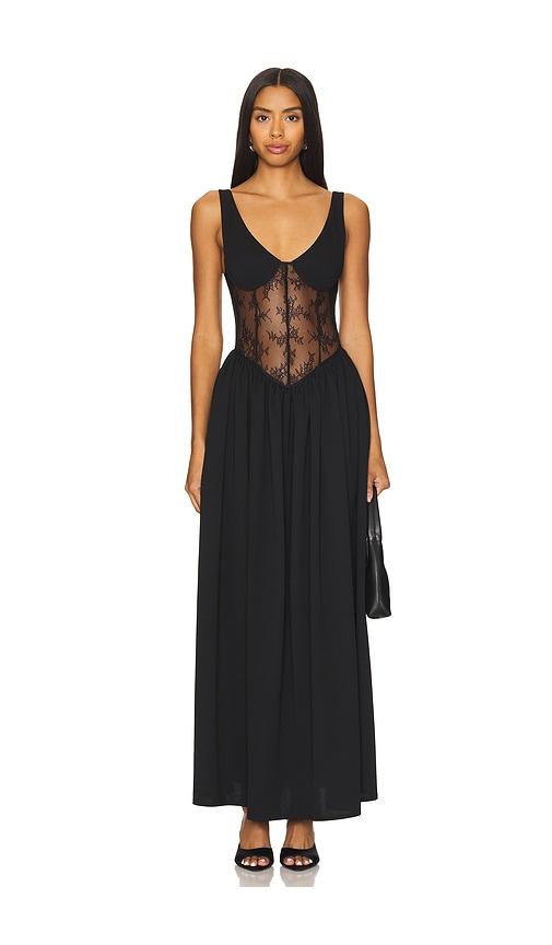 delfi eliah dress in black. - size s (also in l)