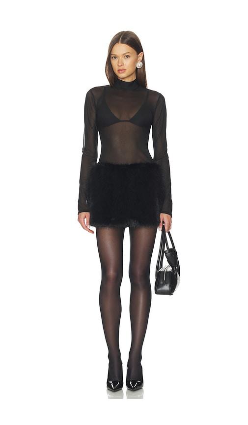 delfi emilia dress in black. - size m (also in s, xl)