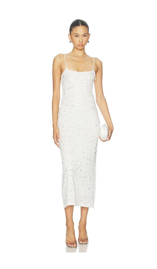 delfi kim dress in white. - size l (also in s)