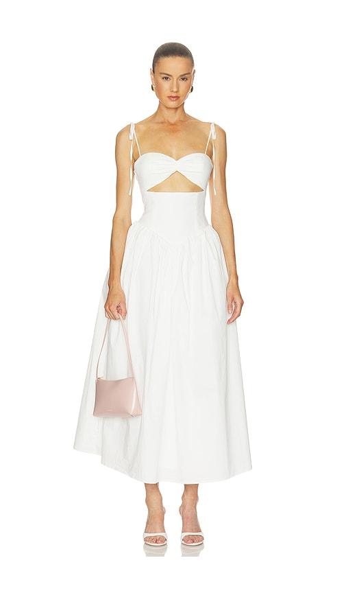delfi naomi dress in white. - size s (also in xs)
