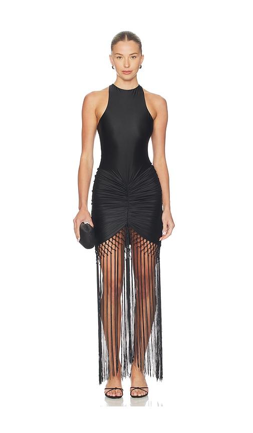delfi nera dress in black. - size s (also in xs)