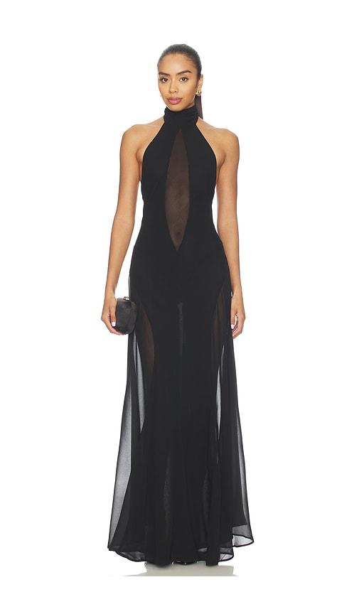 delfi sahara dress in black. - size m (also in s)