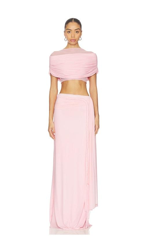 deme by gabriella alyssa dress in pink. - size s (also in xl)
