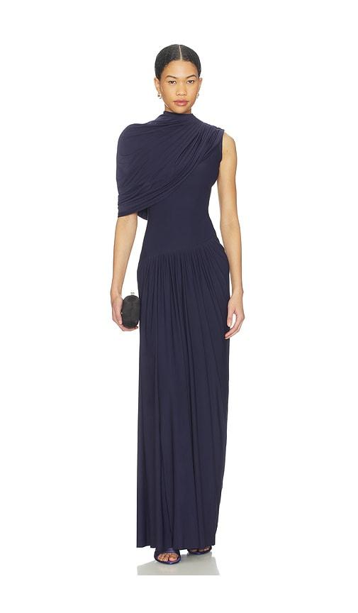 deme by gabriella bloom dress in blue. - size s (also in xs)
