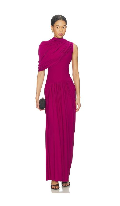 deme by gabriella bloom dress in fuchsia. - size m (also in xs, s)