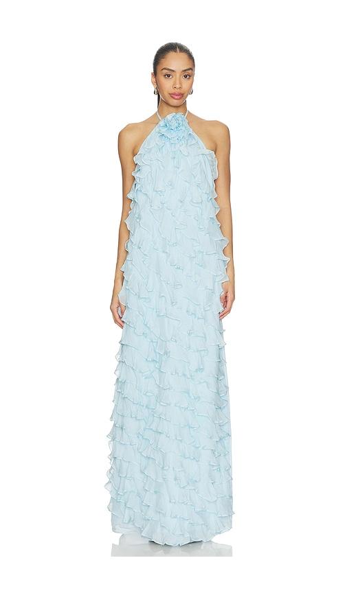 deme by gabriella maisey dress in baby blue. - size l (also in xs, s, m)