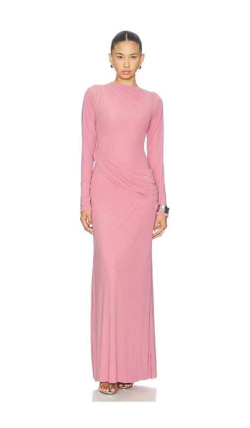 deme by gabriella olga dress in pink. - size l (also in xs, s, m)