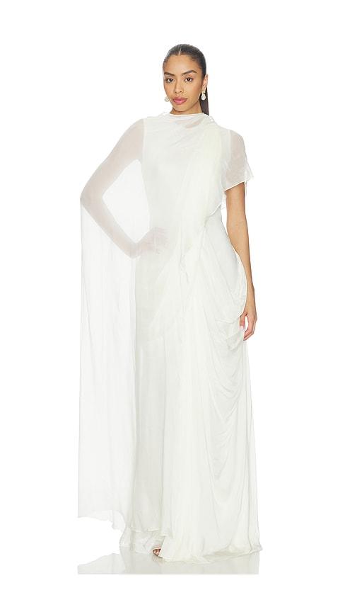 deme by gabriella stacie dress in white. - size m (also in s, xs)