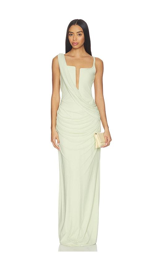 deme by gabriella the adriana dress in mint. - size l (also in s, xs, m)