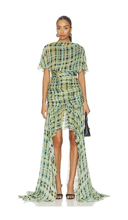 deme by gabriella the bluebell dress in baby blue,yellow. - size s (also in xs)