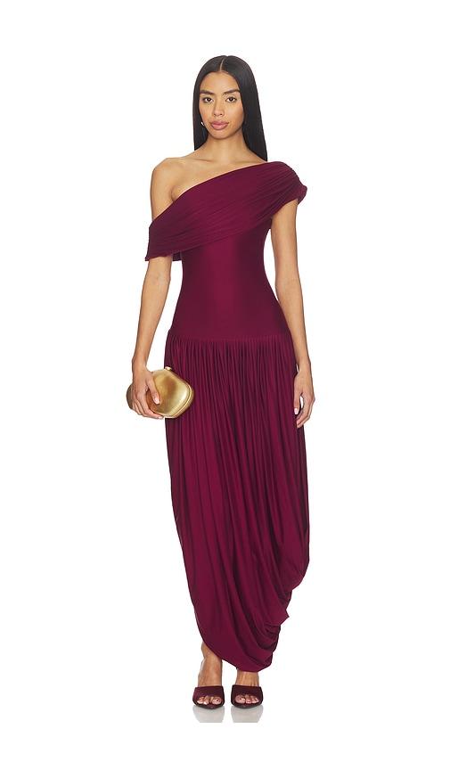 deme by gabriella the cassidy dress in purple. - size l (also in s, xs, m)
