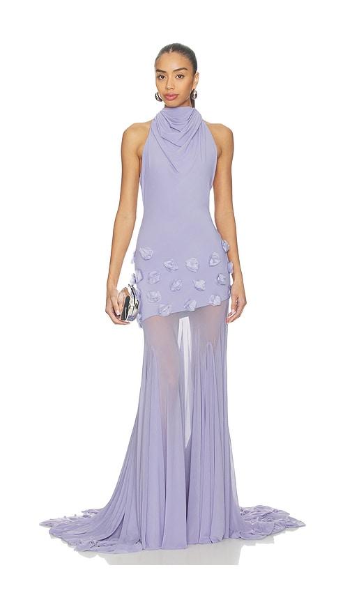 deme by gabriella the celeste dress in purple. - size m (also in s, xs)
