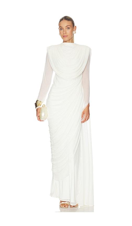 deme by gabriella the ivanna dress in white. - size m (also in s, xs)