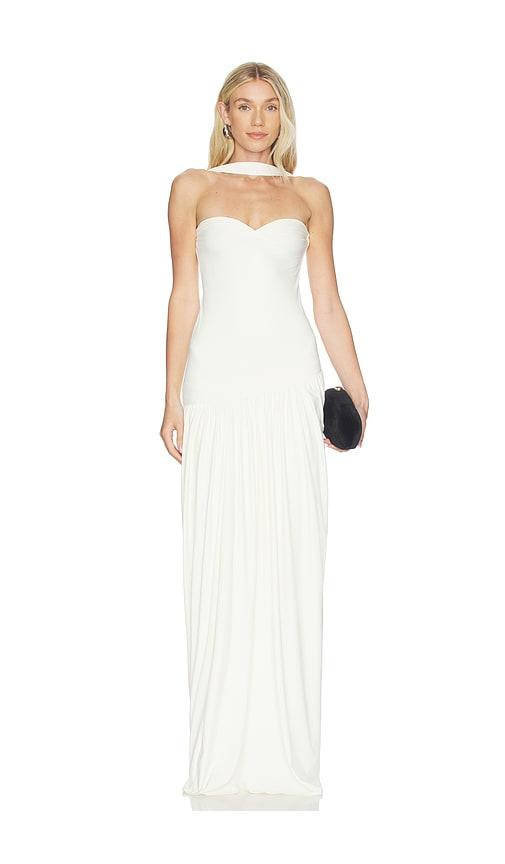 deme by gabriella the marcia dress in white. - size l (also in s, m)