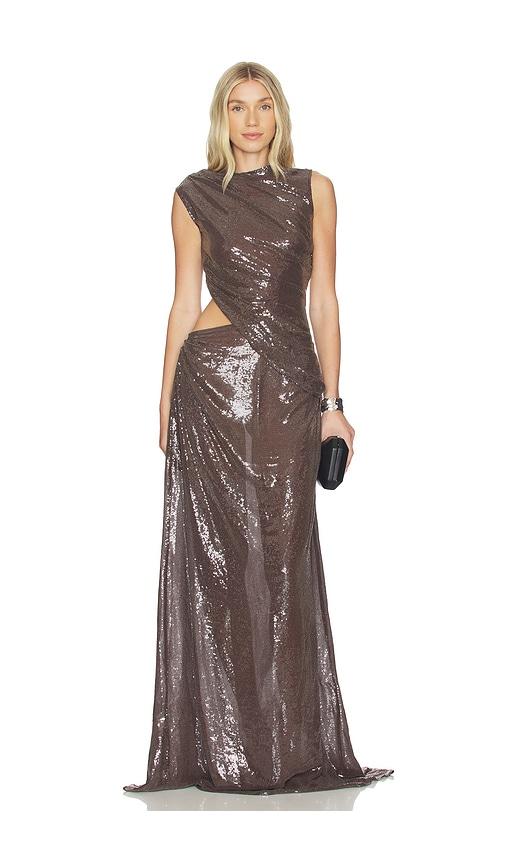 deme by gabriella the spencer set in brown. - size l (also in xs, m)
