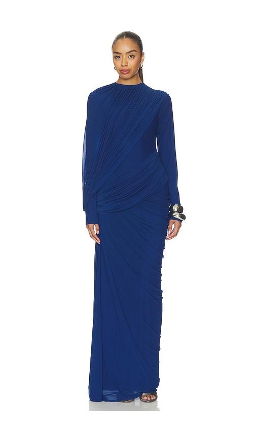 deme by gabriella the suzie dress in blue. - size s (also in xs)