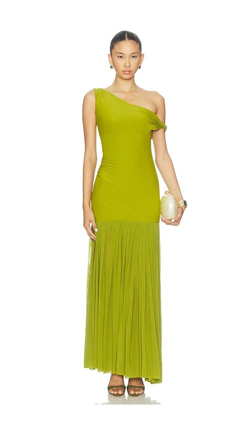 deme by gabriella tiffany dress in green. - size l (also in s, m)