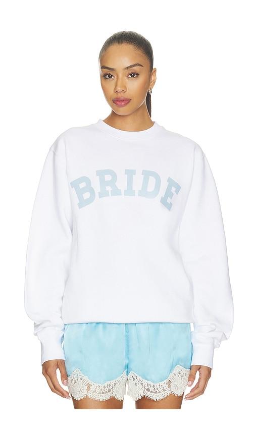 departure bride sweatshirt in white. - size l (also in m, s)