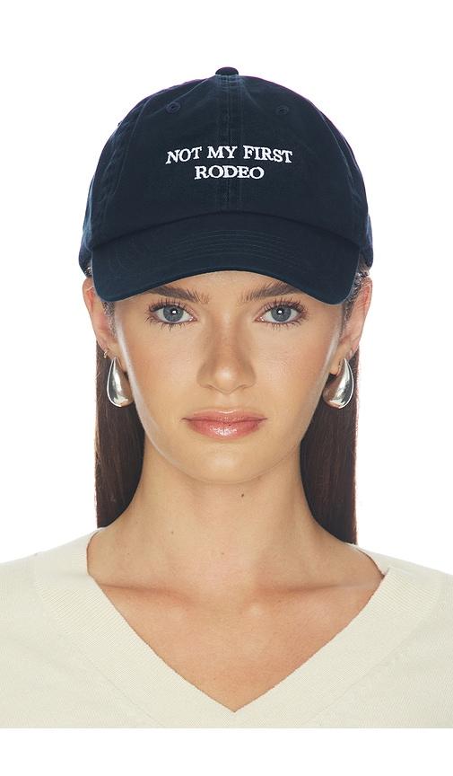 departure not my first rodeo cap in navy.