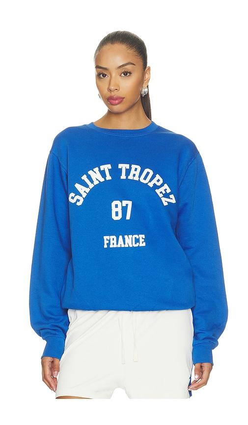 departure saint tropez 87 sweatshirt in blue. - size l (also in s, m)