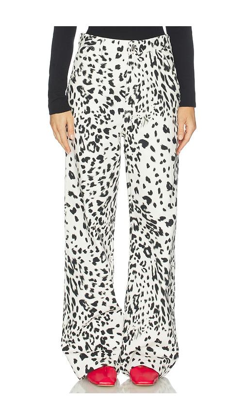 des phemmes cargo pant in black,white. - size 40/s (also in 42/m)