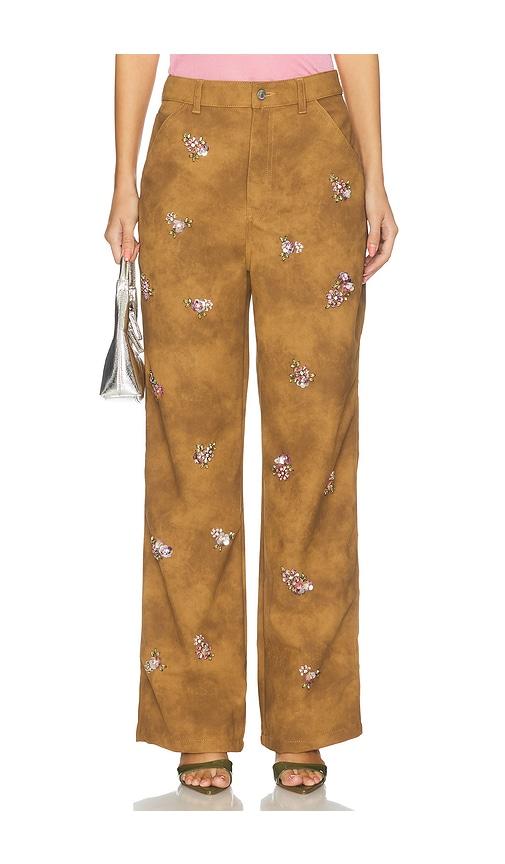 des phemmes pant in brown. - size 38/xs (also in 40/s)