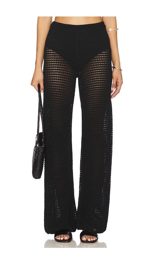 devon windsor tara pant in black. - size l (also in m, s)