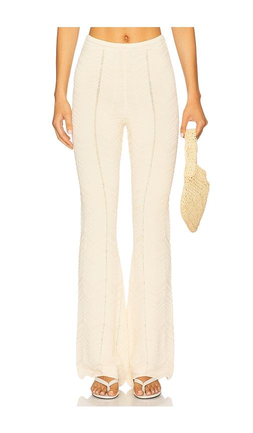 devon windsor timmy pant in cream. - size l (also in m)